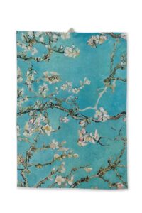 VanGogh Blossom Theedoek Blue 50x70