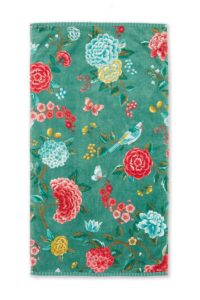 Pip Studio Good Evening Handdoek Groen 55x100 Set van 3