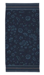 Pip Studio Jasmin Badlaken Donker Blauw 70x140