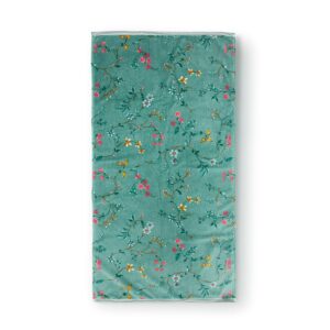 Pip Studio Les Fleurs Badlaken Groen 70x140