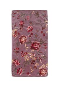 Pip Studio Secret Garden Handdoek Lichtpaars 55x100 Set van 3