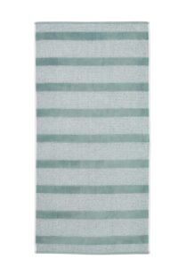 Beddinghouse Sheer Stripe Badlaken Groen 70x140