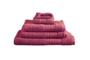 Beddinghouse Sheer Handdoek Rood 50x100 Set van 3