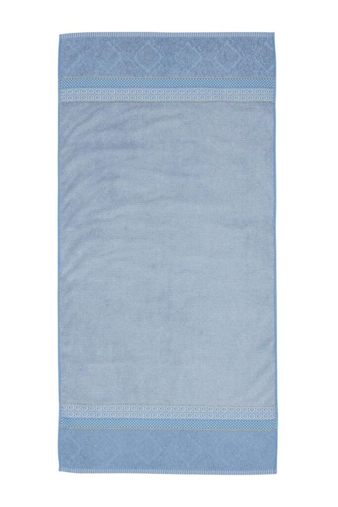 Pip Studio Soft Zellige Badlaken Blauw Grijs 70x140