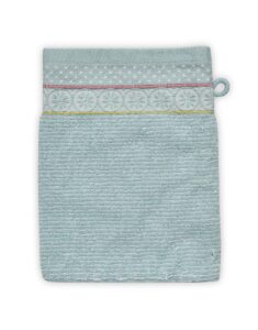 Pip Studio Soft Zellige Washand Blue 16x22 Set van 3