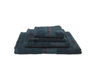 Pip Studio Soft Zellige Gastendoek Donker Blauw 30x50 Set van 3