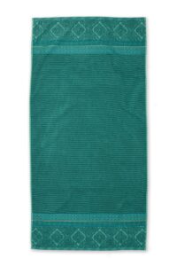 Pip Studio Soft Zellige Badlaken Groen 70x140