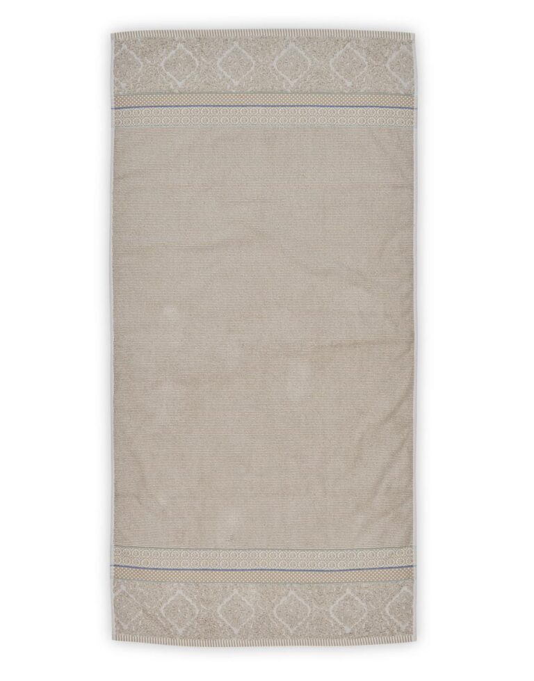 Pip Studio Soft Zellige Badlaken Khaki 70x140