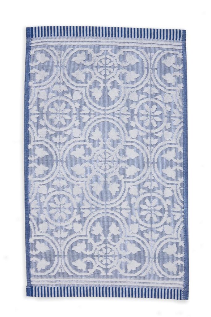 Pip Studio Tile de Pip Gastendoek Blauw 30x50 Set van 3