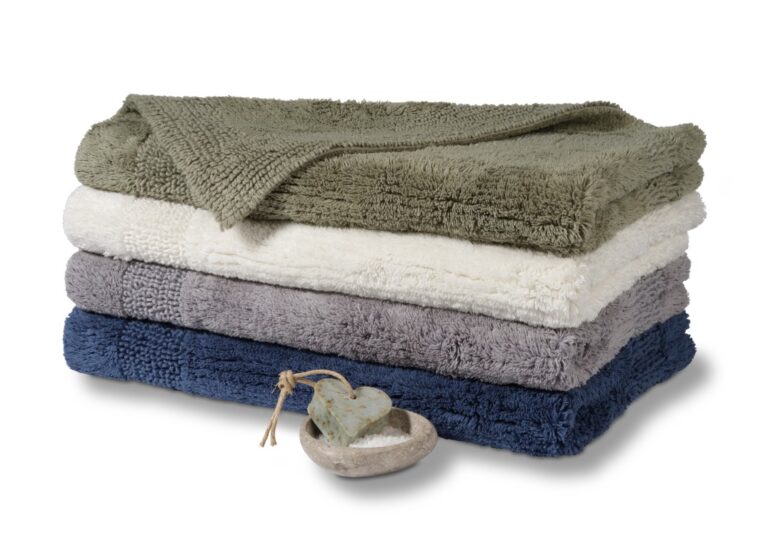 Vandyck Scala Organic Badmat Vintage Blue 60 x 100 cm