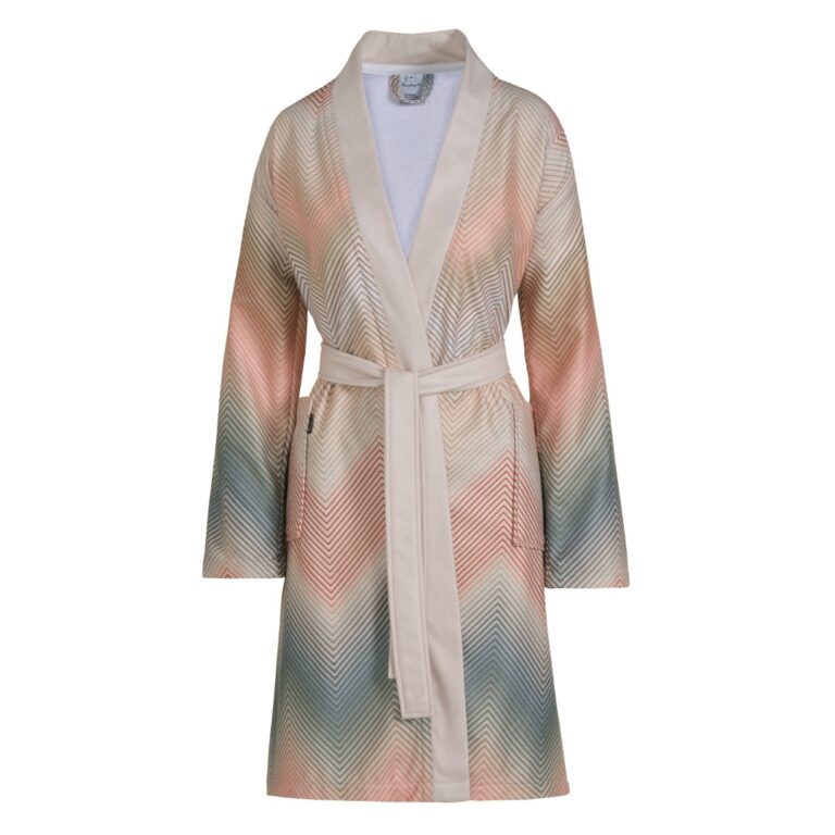 Vandyck Bella Badjas cream tan L