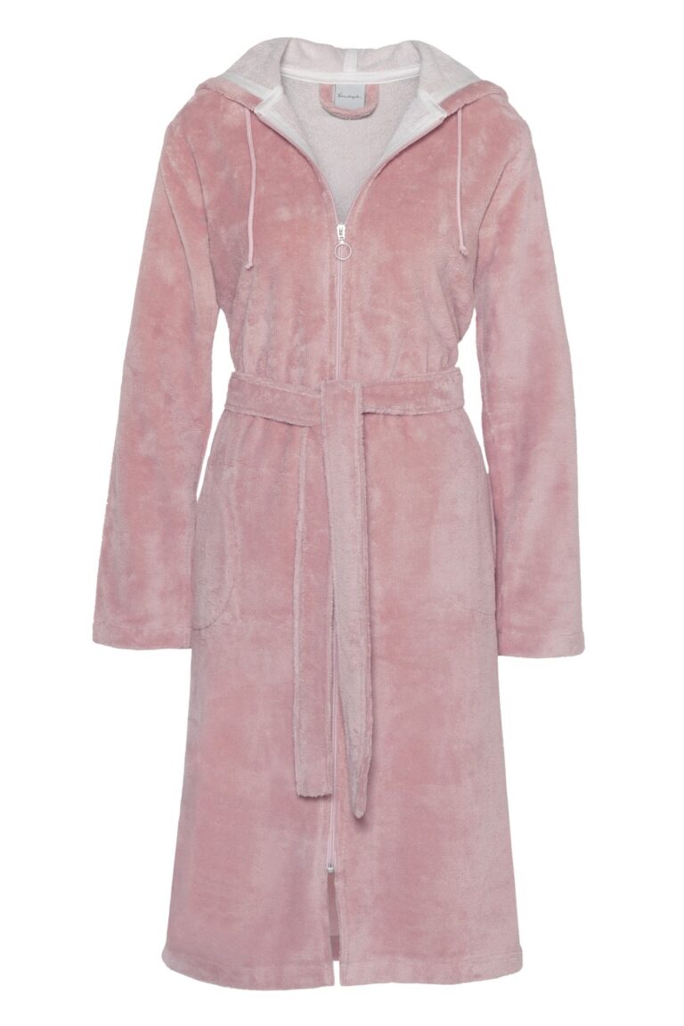 Vandyck Duchess Badjas sepia pink M