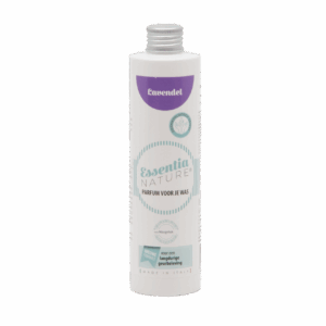Essentia Wasparfum Lavendel 250 ml met paarse dop, groen bladicoon en lavendel op het etiket voor een rustgevende lavendelgeur.